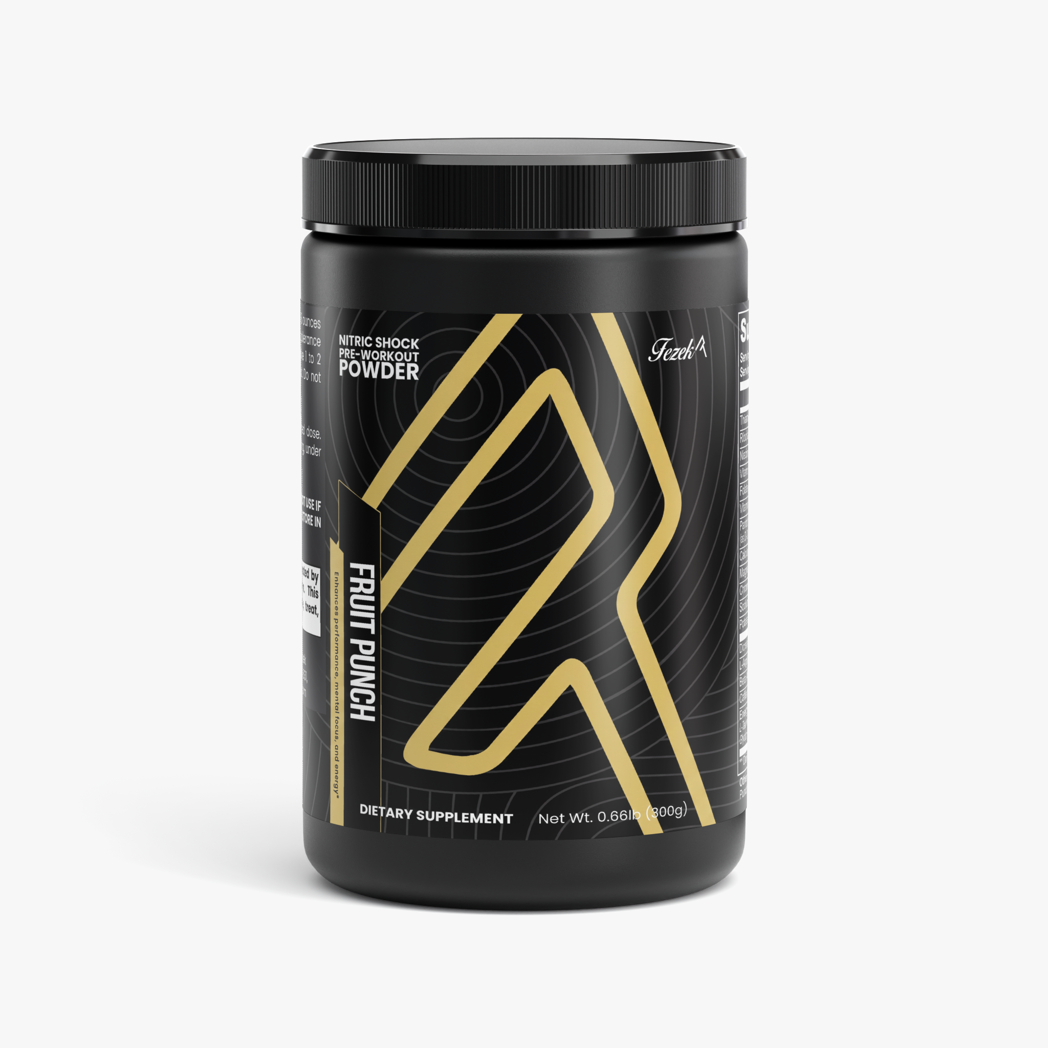 Nitric Shock Pre-Workout Powder (Fruit Punch)