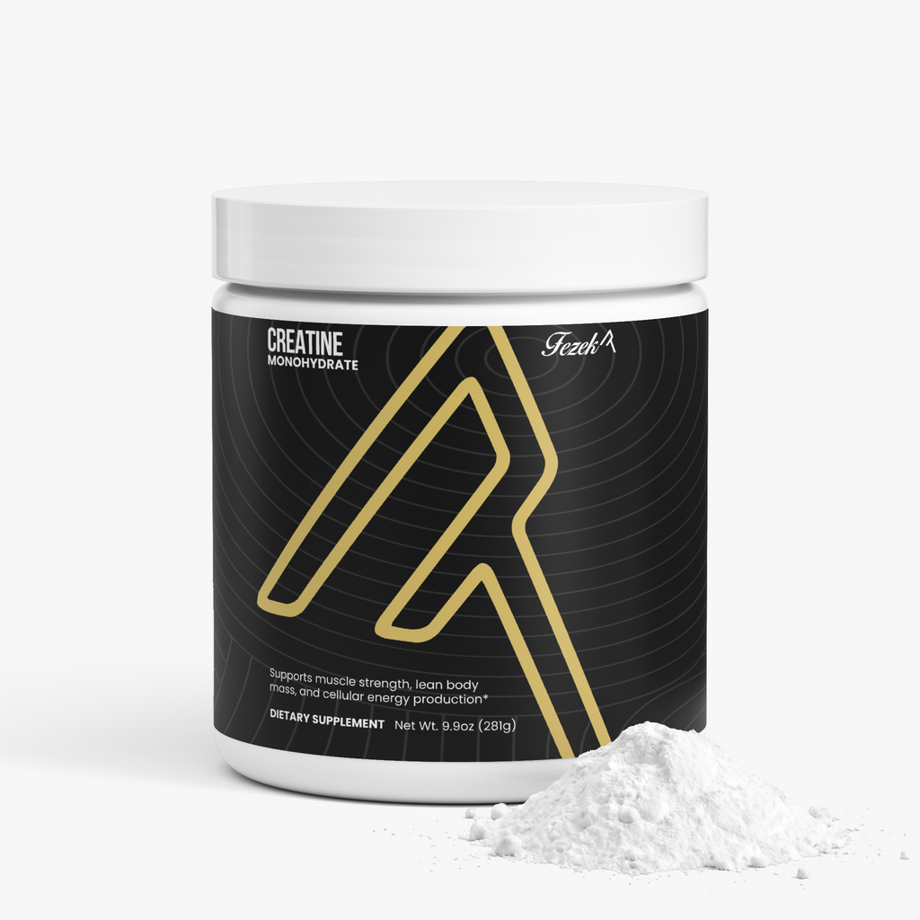 Fezek Creatine Monohydrate with creatine powder