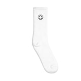 White Strength & Virtue Socks