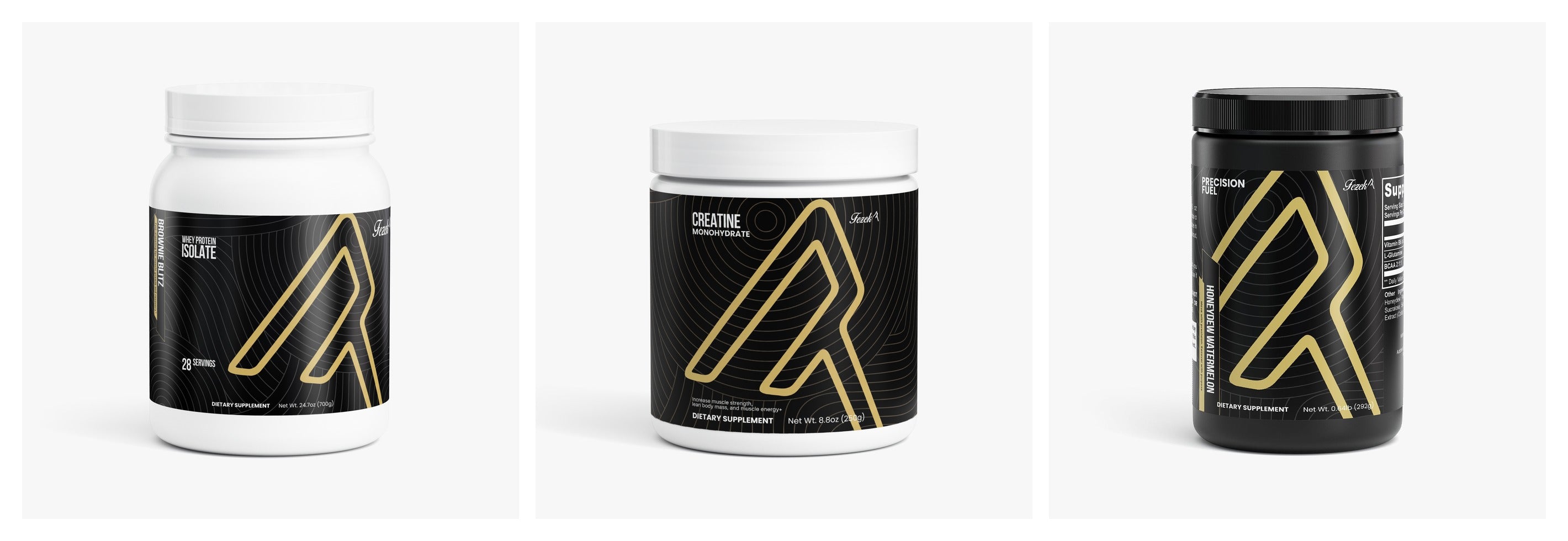 The Foundation Stack — Whey Protein Isolate, Creatine Monohydrate, and Precision Fuel