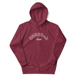 CONQUER HOODIE IN MAROON